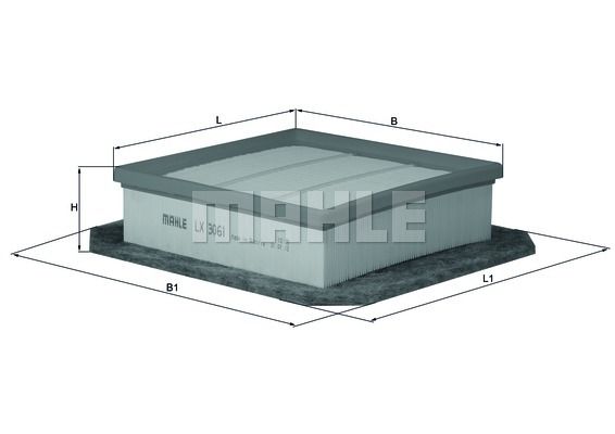 WILMINK GROUP Ilmansuodatin WG1216394